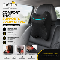 Premium Car Seat Headrest Neck Rest Cushion